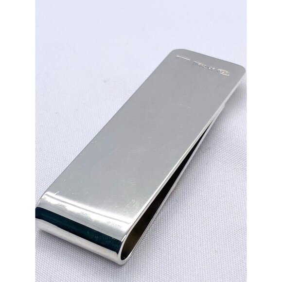 Tiffany & Co Sterling Silver 925 18K Money Clip 19.4 Grams - Picture 8 of 9